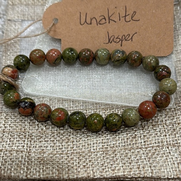 💎 Natural HEALING Gem Stone Beaded Stretch Bracelets - Picture 5 of 14